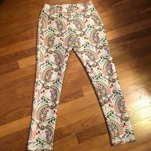 Cynthia Rowley Scuba Skinny Pants